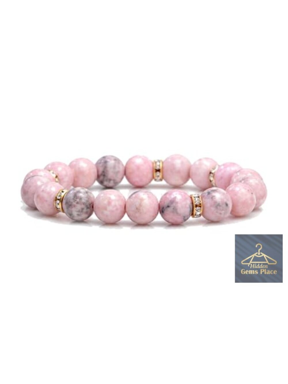 Healing Crystal Bracelet Anxiety Stretch Bracelet Yoga Meditation Stress Relief